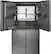 Alt View 2. Café - 27.4 Cu. Ft. Smart Quad-Door Refrigerator - Platinum Glass.