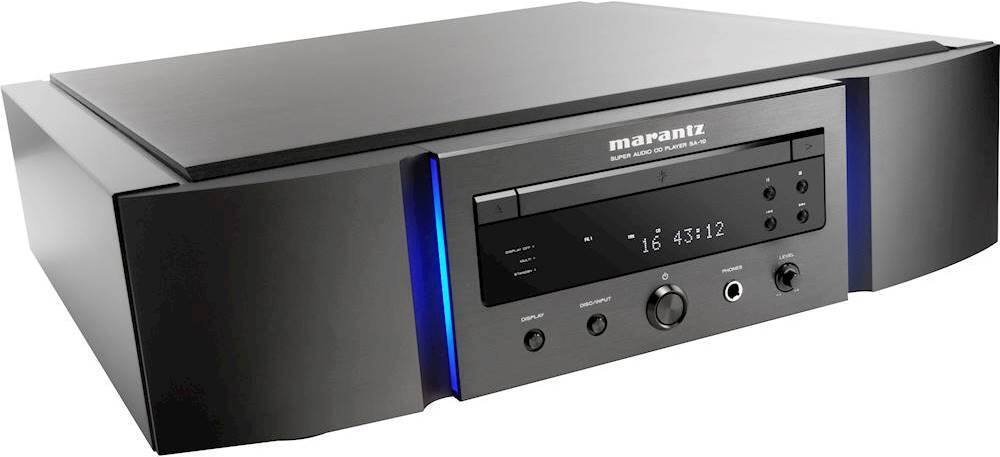 Angle. Marantz - Reference Series SACD Player with USB DAC - Black.