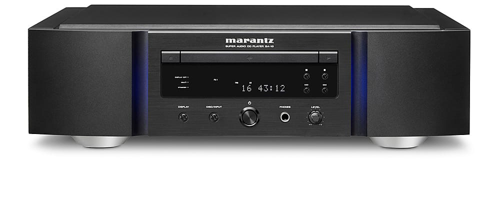 Front. Marantz - Reference Series SACD Player with USB DAC - Black.