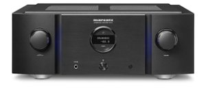 Marantz - PM-10 Integrated Amp, Dual Mono Power Amplifier from Single Amp, Balanced, Bridged Power Amplification - Black - Front_Zoom