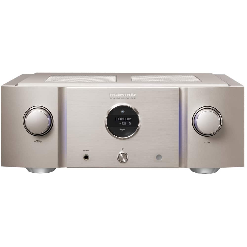 Marantz - Reference Series 800W 2.0-Ch. Amplifier - Gold - Front_Zoom