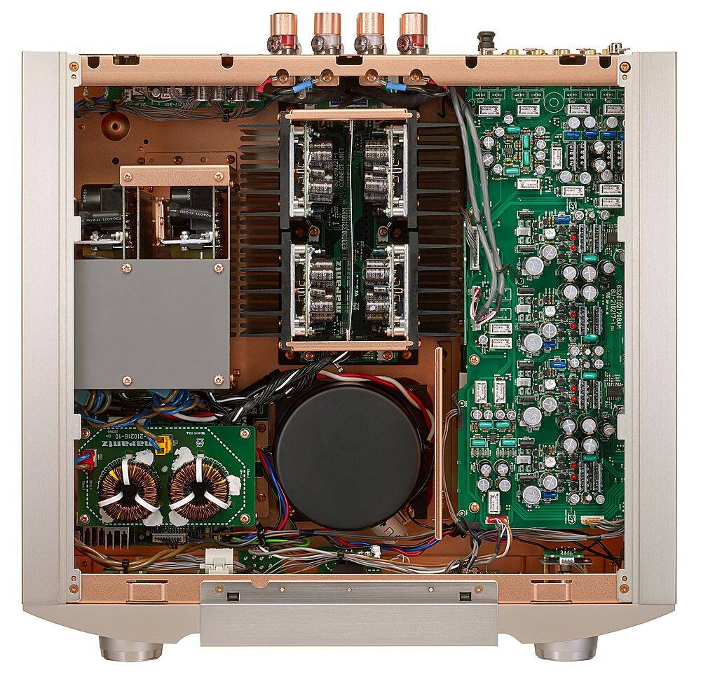 Alt View 13. Marantz - Reference Series 800W 2.0-Ch. Amplifier - Gold.