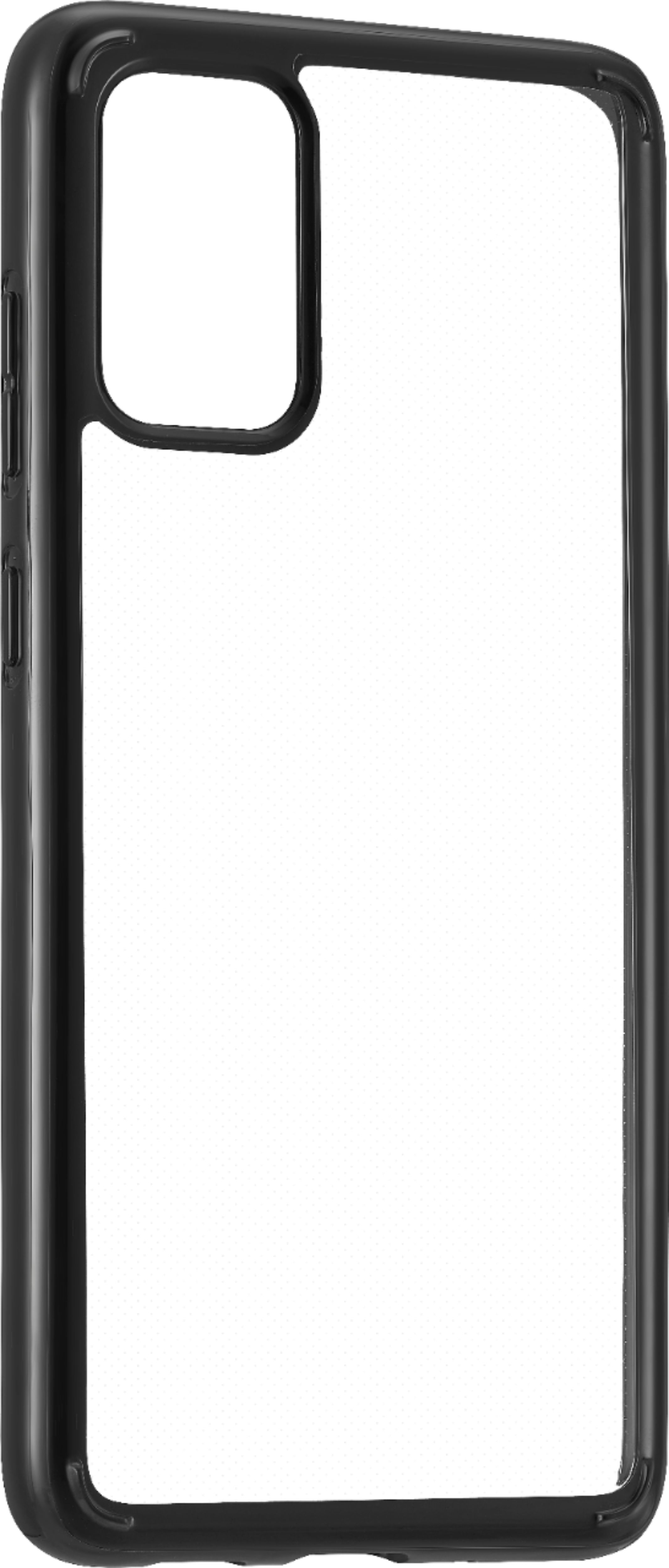 Angle View: Insignia™ - Hard Shell Case for Samsung Galaxy S20+ 5G - Black