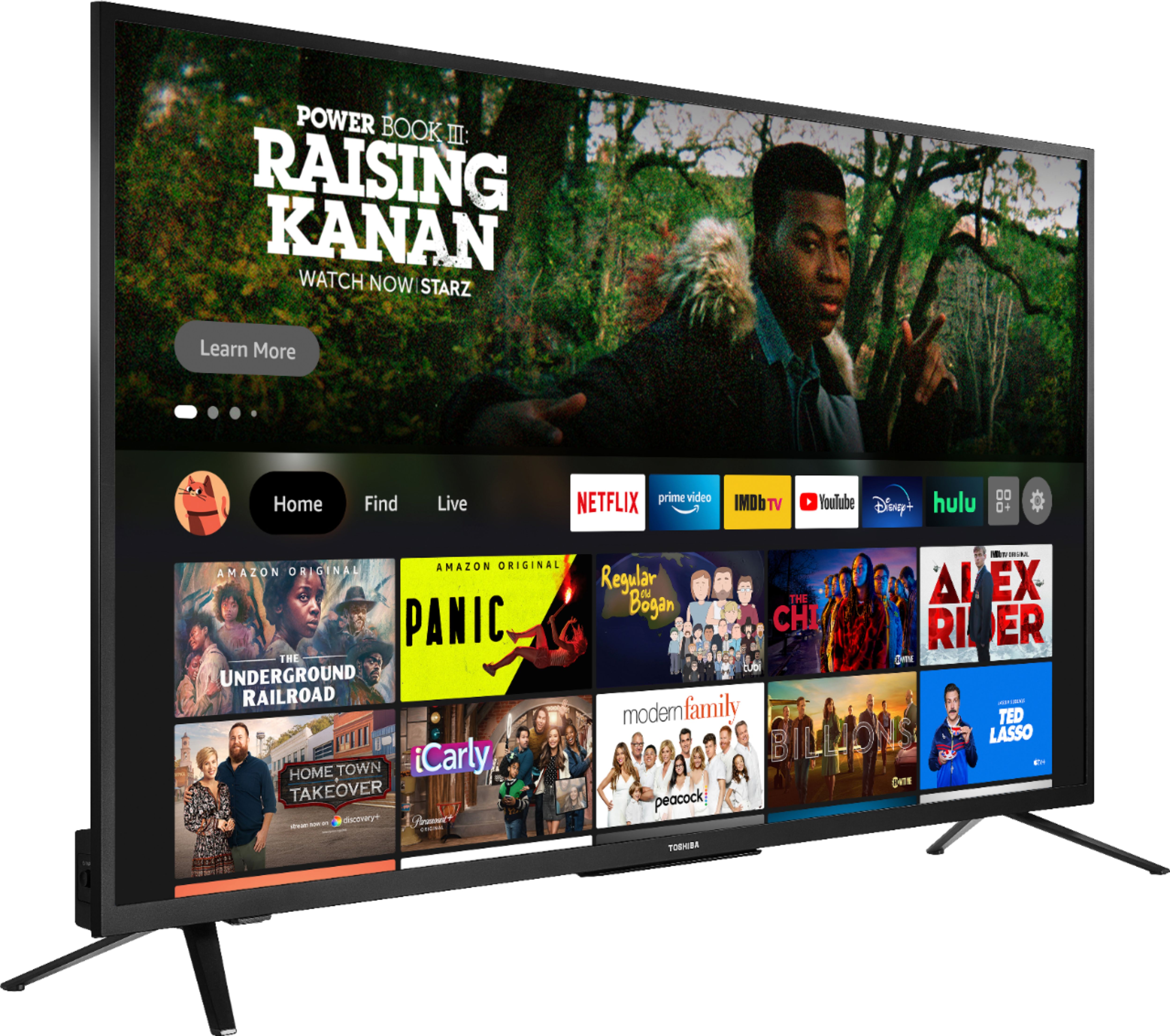 Fire TV Edition Released 2020 All-New Toshiba 50LF621U21 50-inch Smart 4K UHD with Dolby Vision DTS Virtual-X TV 