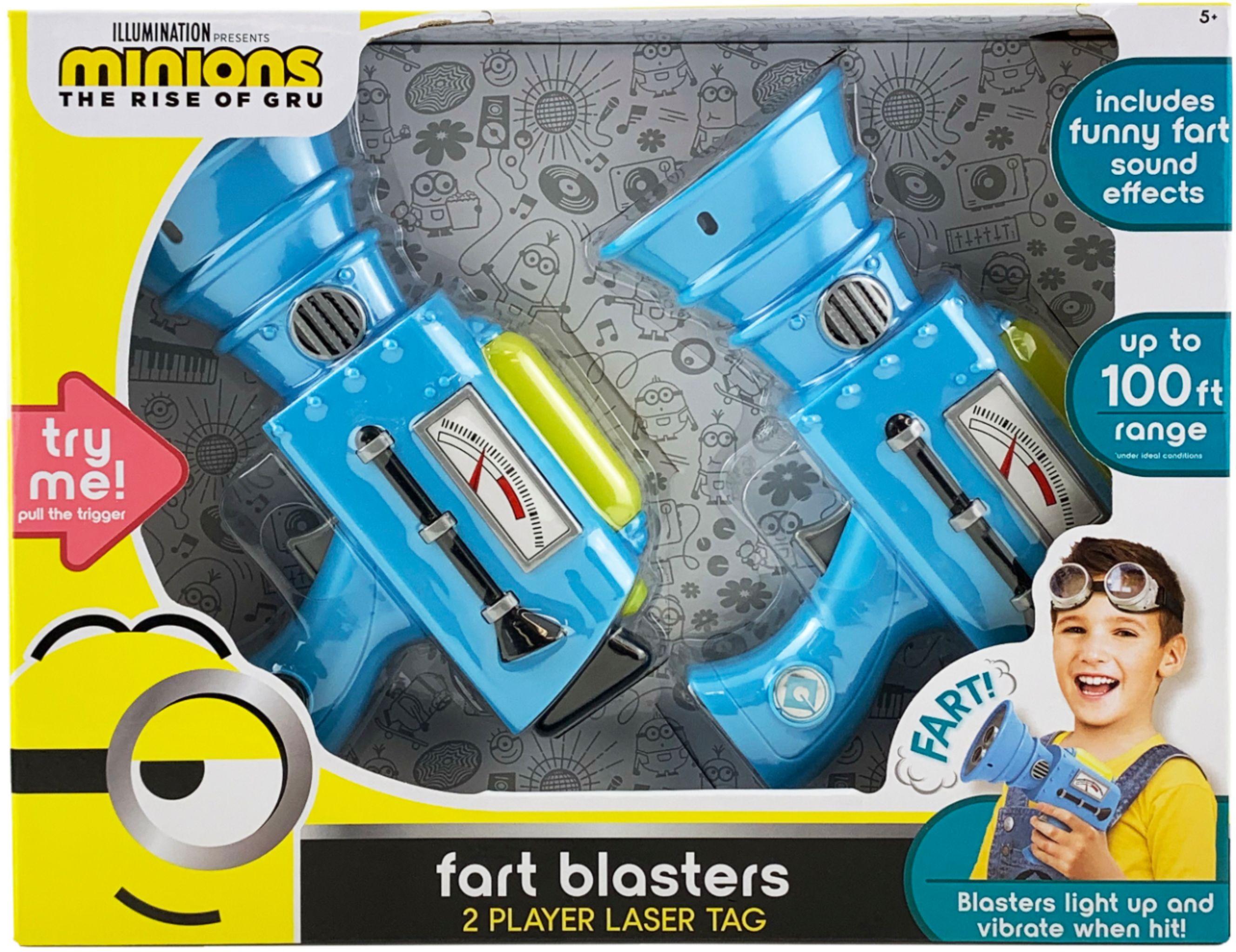 Thinkway Toys Role Play Fart Blaster: A Despicable Minion Gadget Multi  20117 - Best Buy