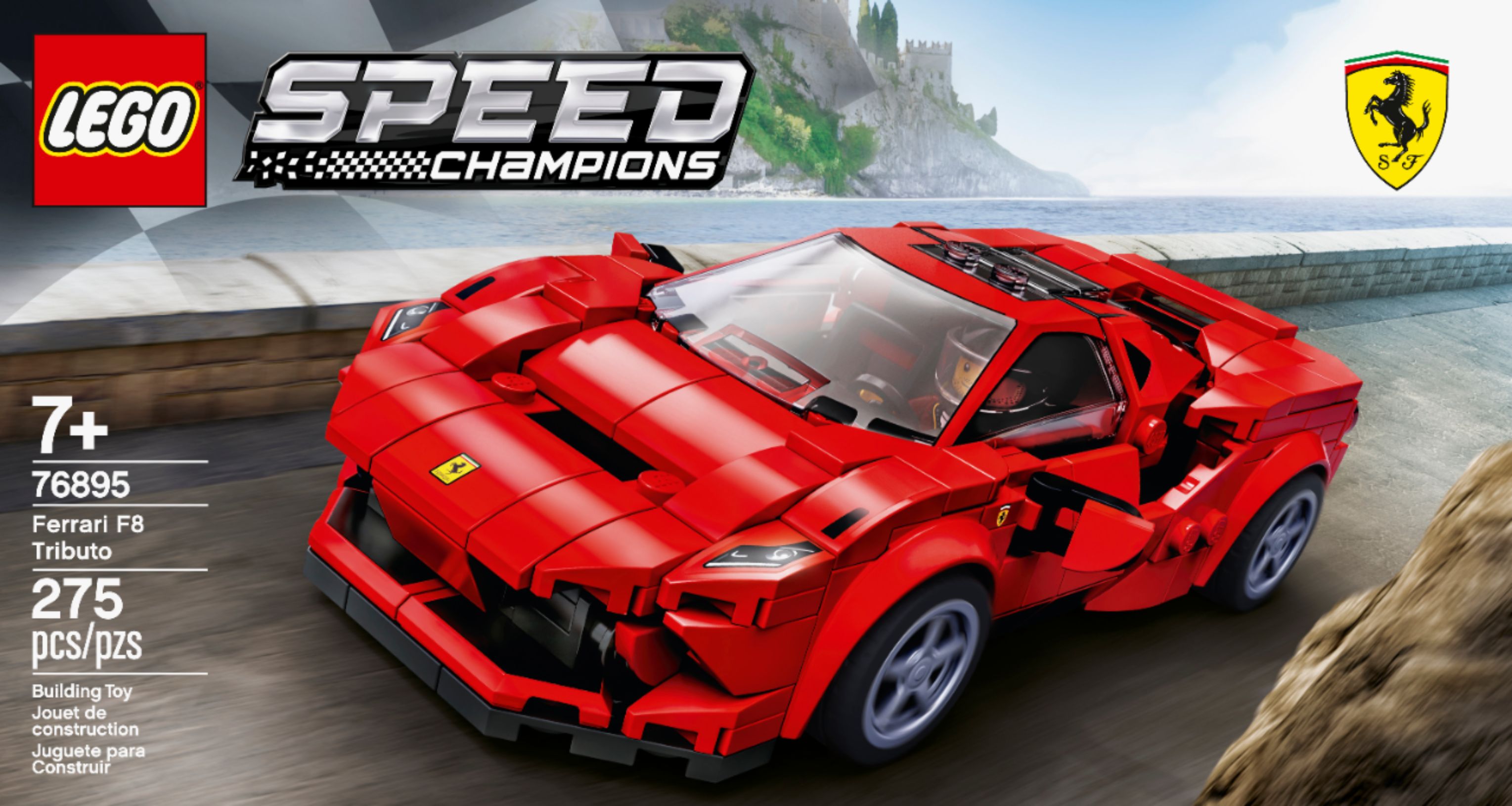 Best Buy: LEGO Speed Champions Ferrari F8 Tributo 76895 6289090