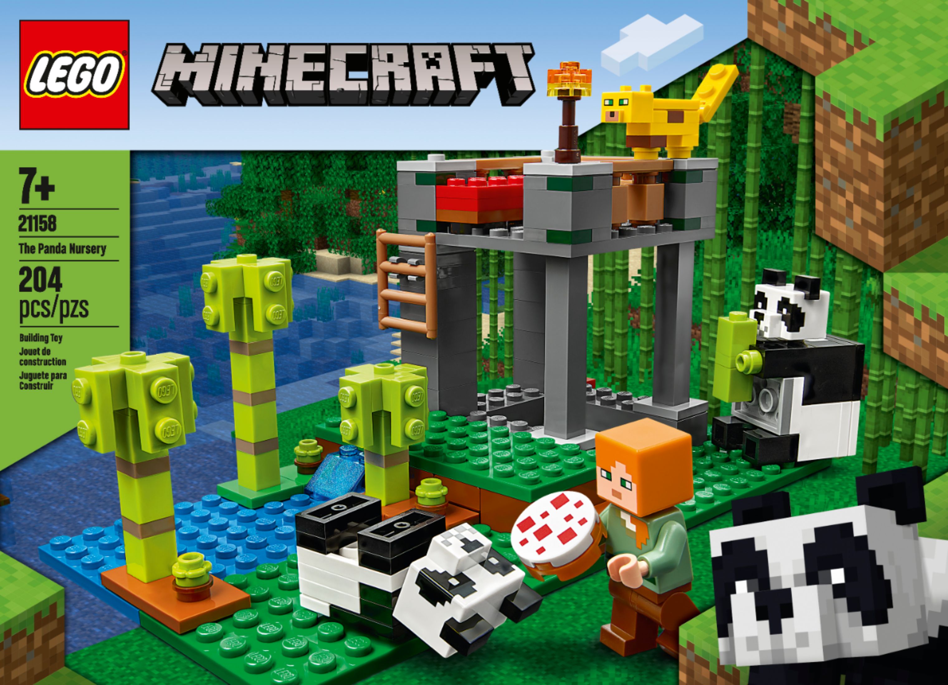 Customer Reviews: LEGO Minecraft Panda Nursery 21158 6288708 - Best Buy