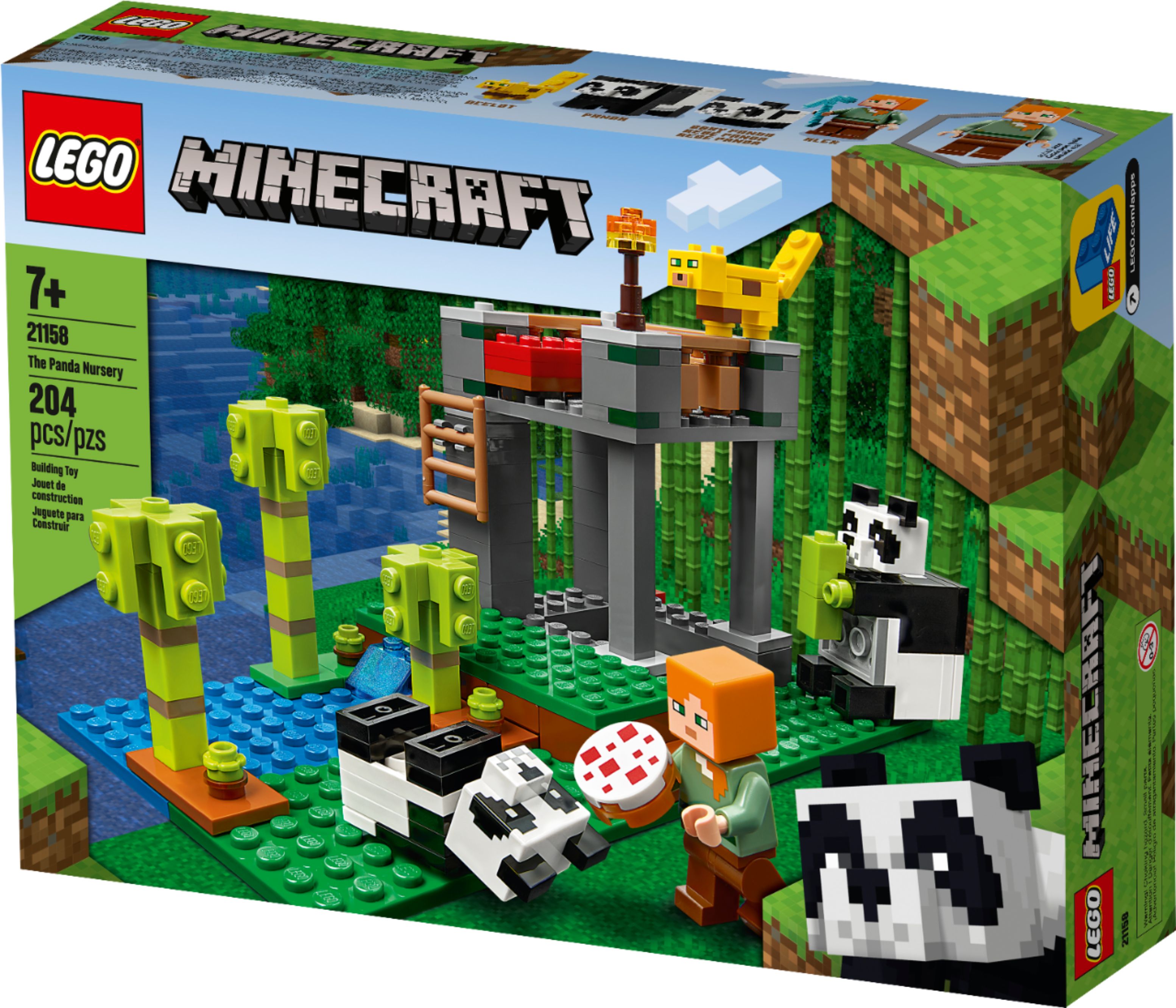 Best Buy: LEGO Minecraft Panda Nursery 21158 6288708
