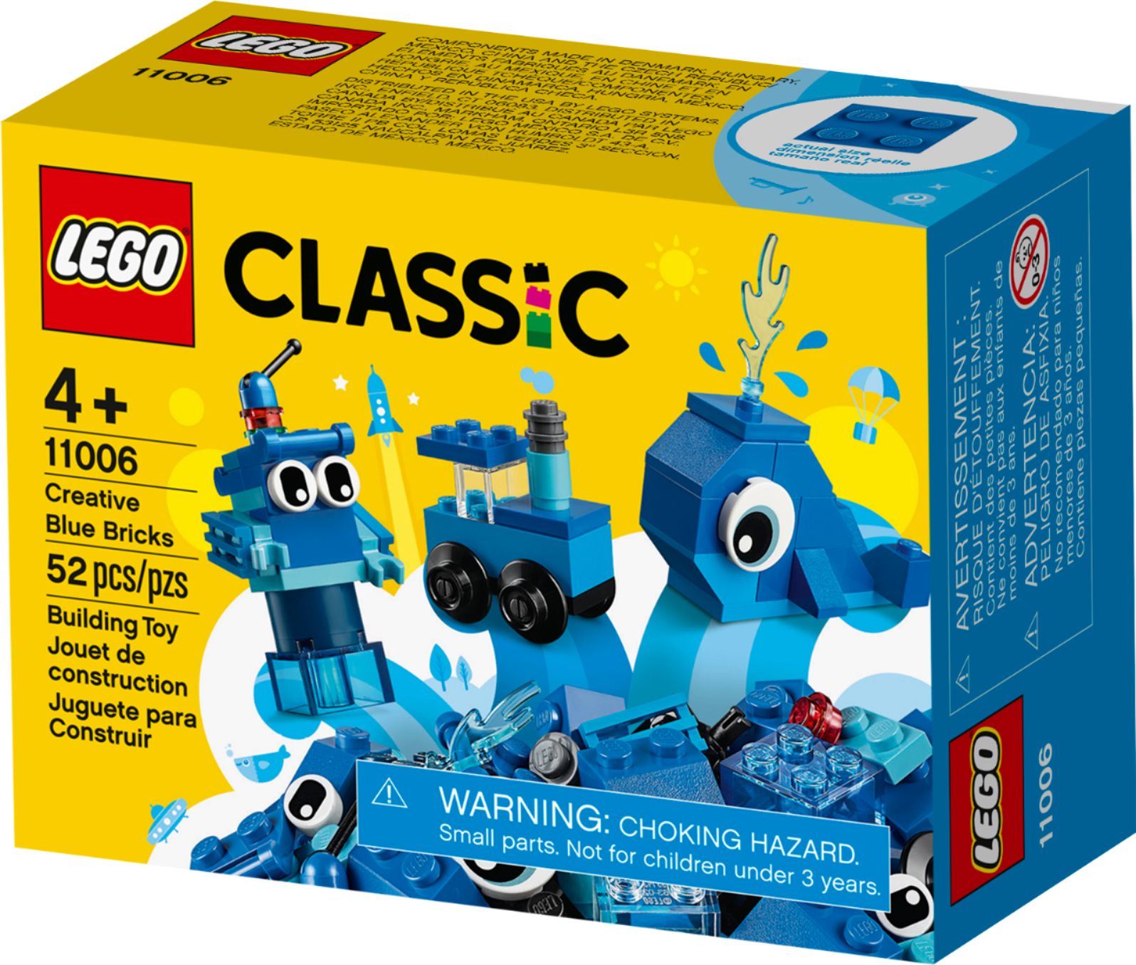 Lego Classic Creative Blue Bricks 11006 