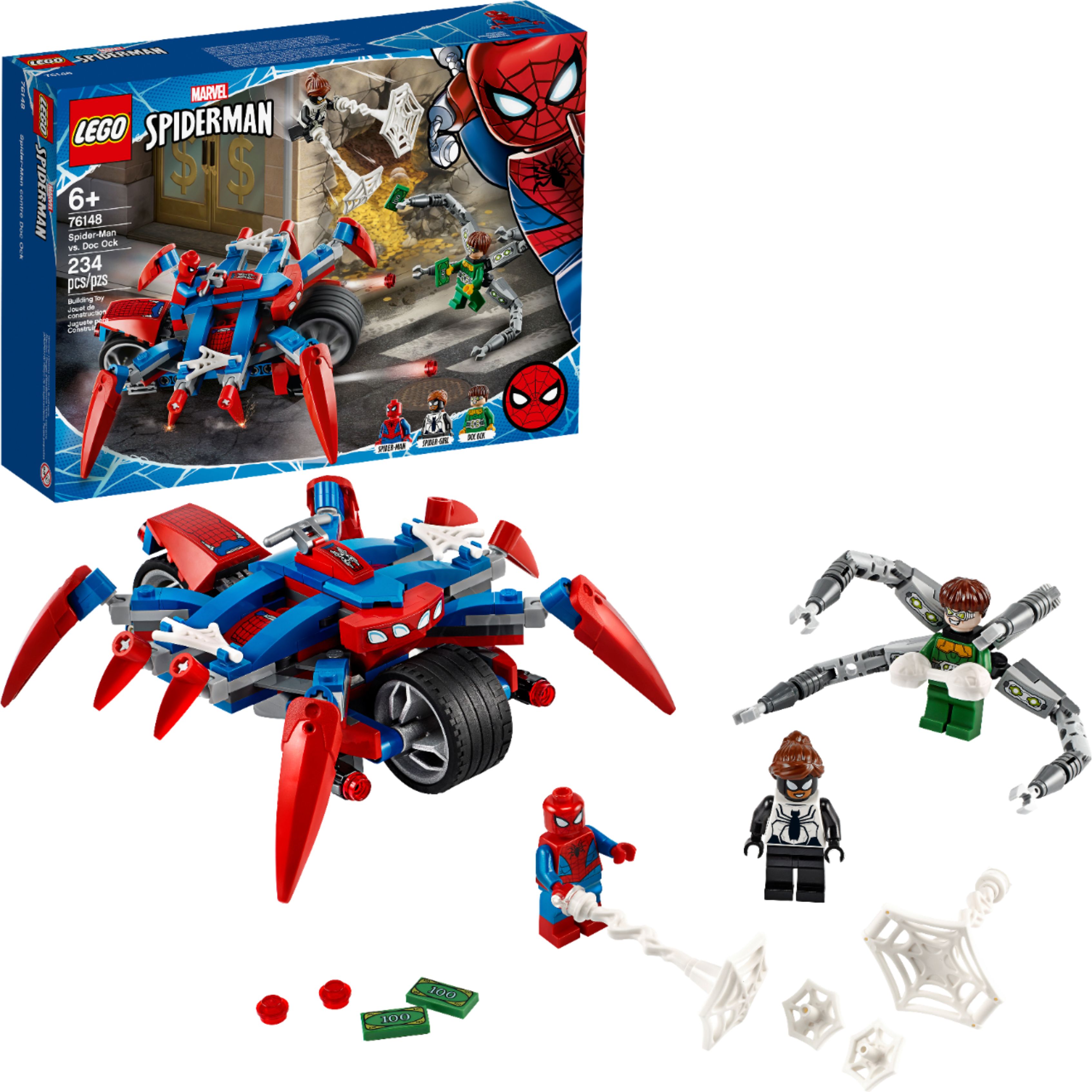 Best Buy: LEGO Marvel Spider-Man: Spider-Man vs. Doc Ock 76148 6289066
