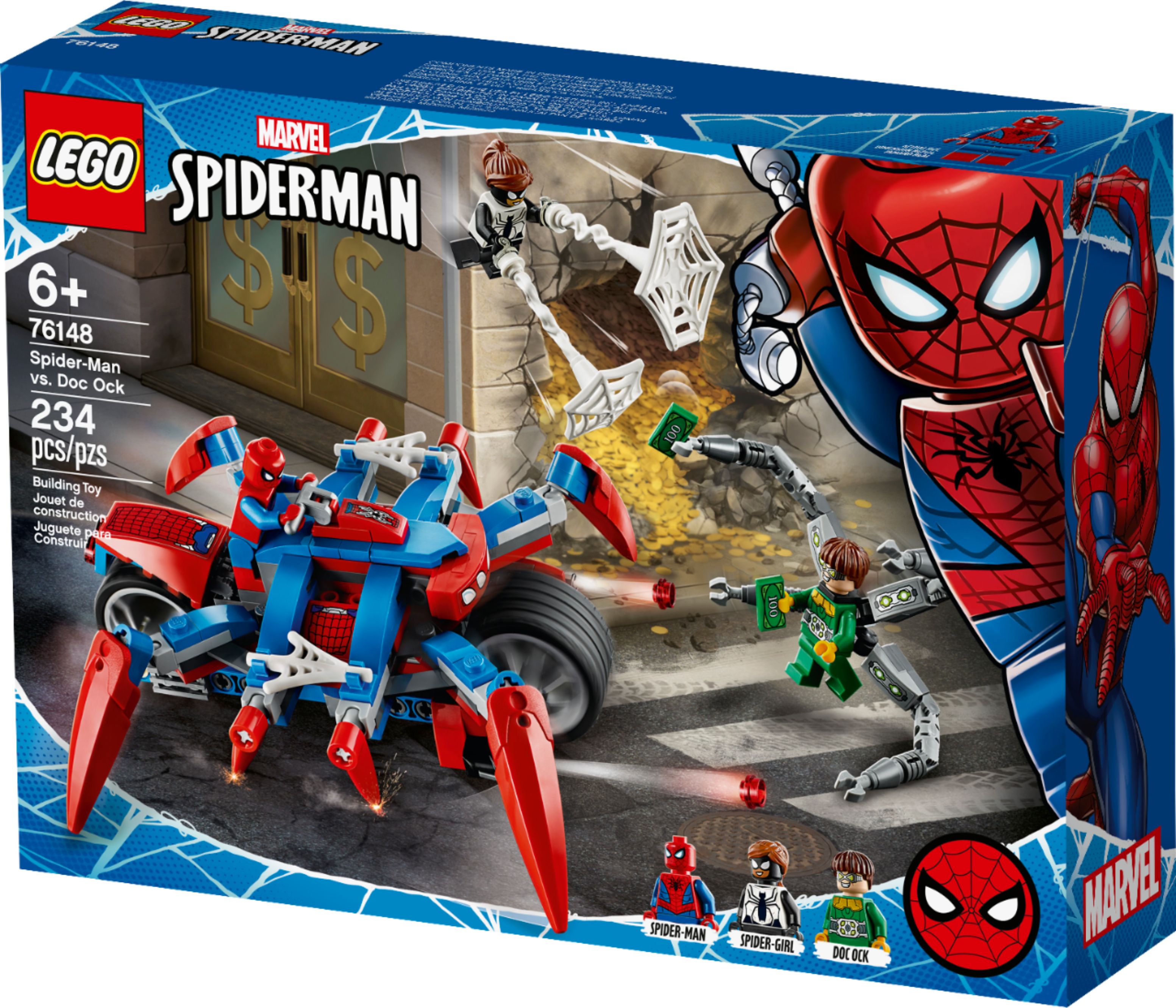 Lego Marvel Spider Man Spider Man Vs Doc Ock 666 Best Buy