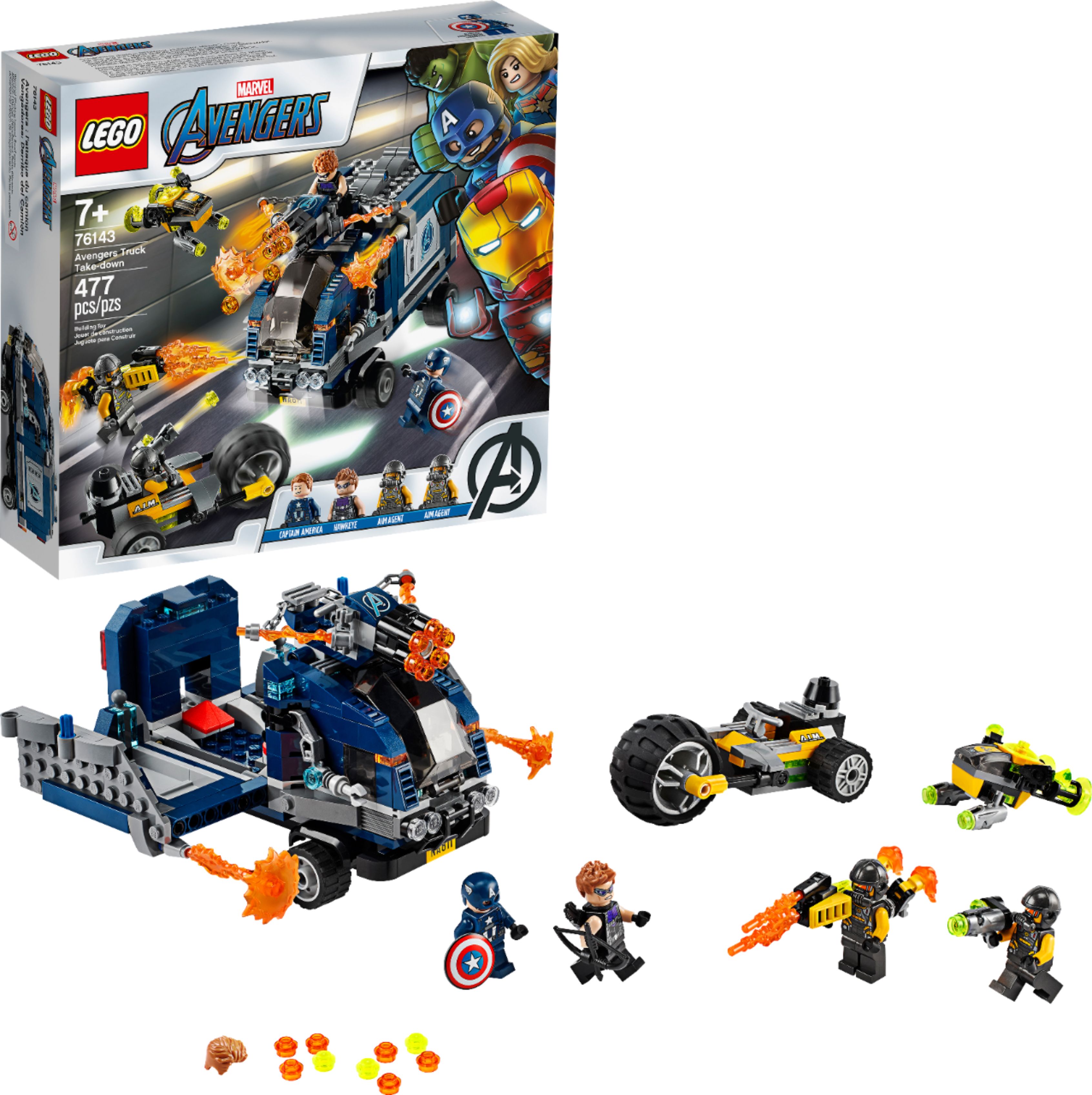 Best Buy: LEGO Marvel Avengers Truck Take-down 76143 6289058