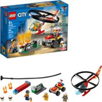 LEGO - City Fire Helicopter Response 60248 - Front_Zoom