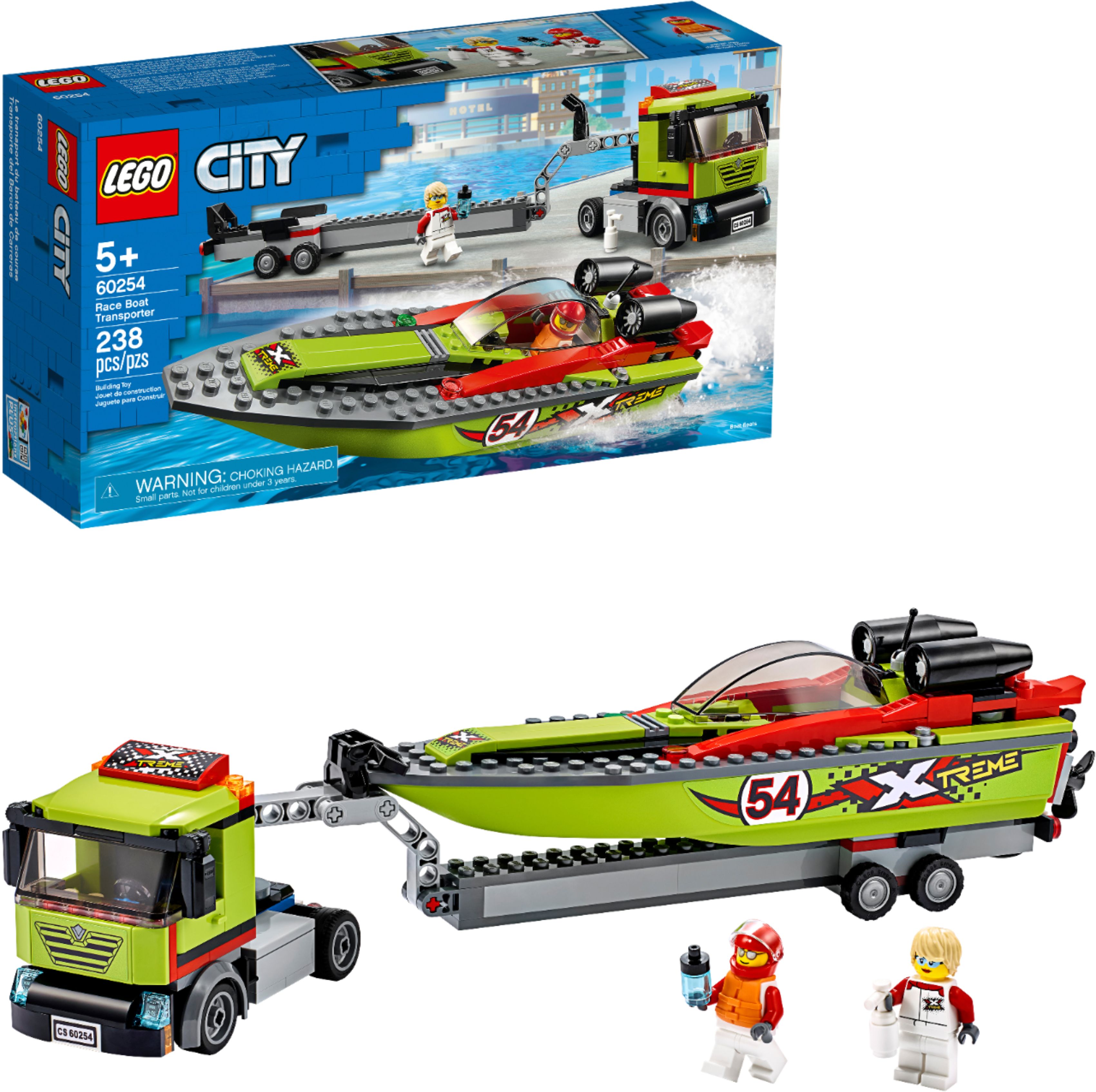 LEGO City Race Transporter 6288841 Best Buy