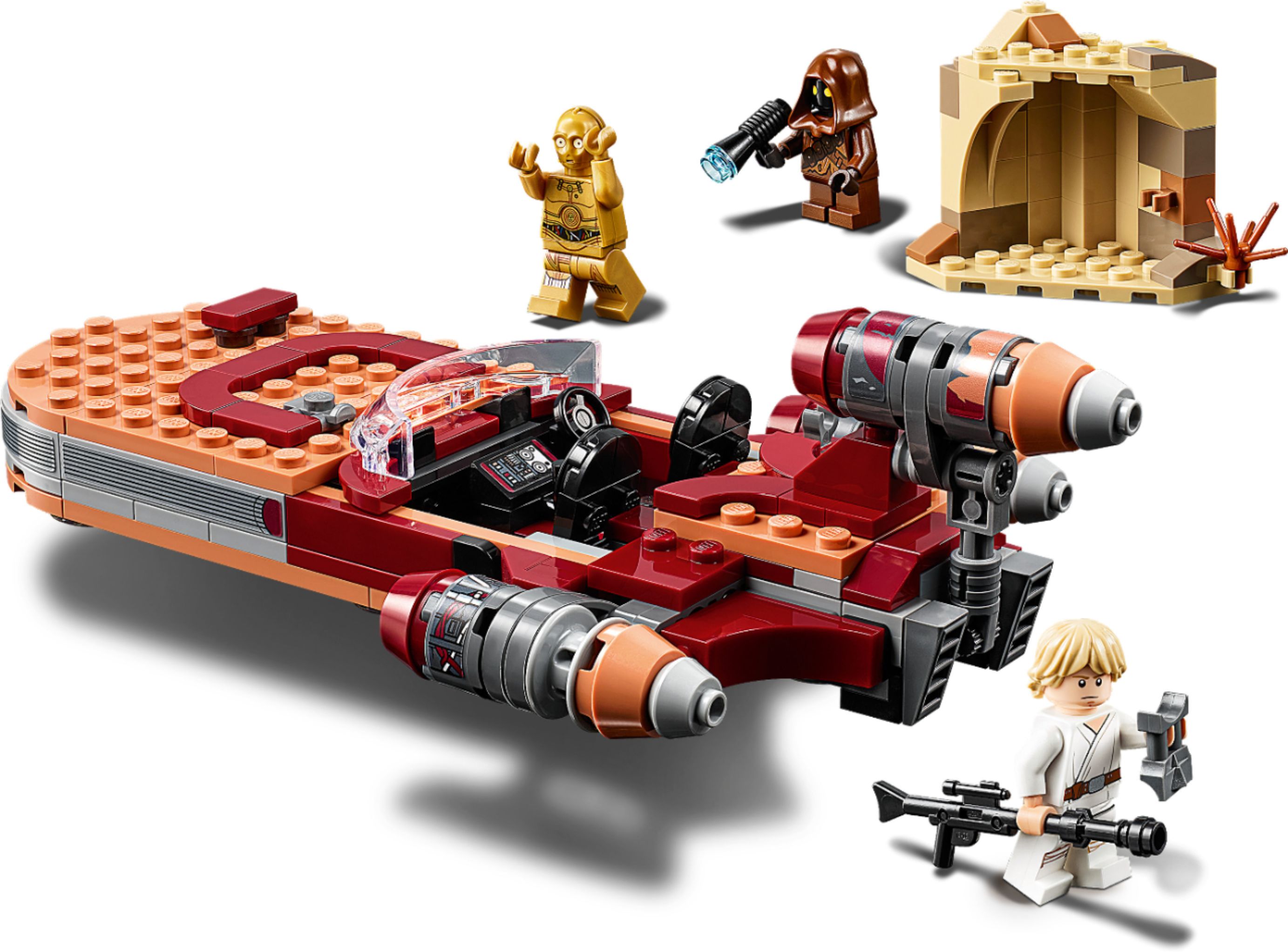 Institut hævn Vejfremstillingsproces Best Buy: LEGO Star Wars Luke Skywalker's X-34 Landspeeder 75271 6289002