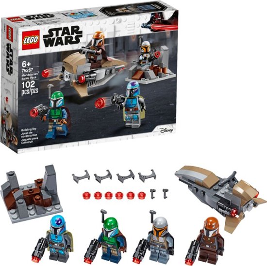 Front Zoom. LEGO - Star Wars Mandalorian Battle Pack 75267.