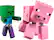 Alt View 14. LEGO - Minecraft BigFig Pig and Baby Zombie 21157.