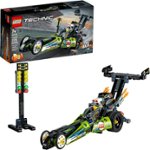 Front Zoom. LEGO - Technic Dragster 42103.