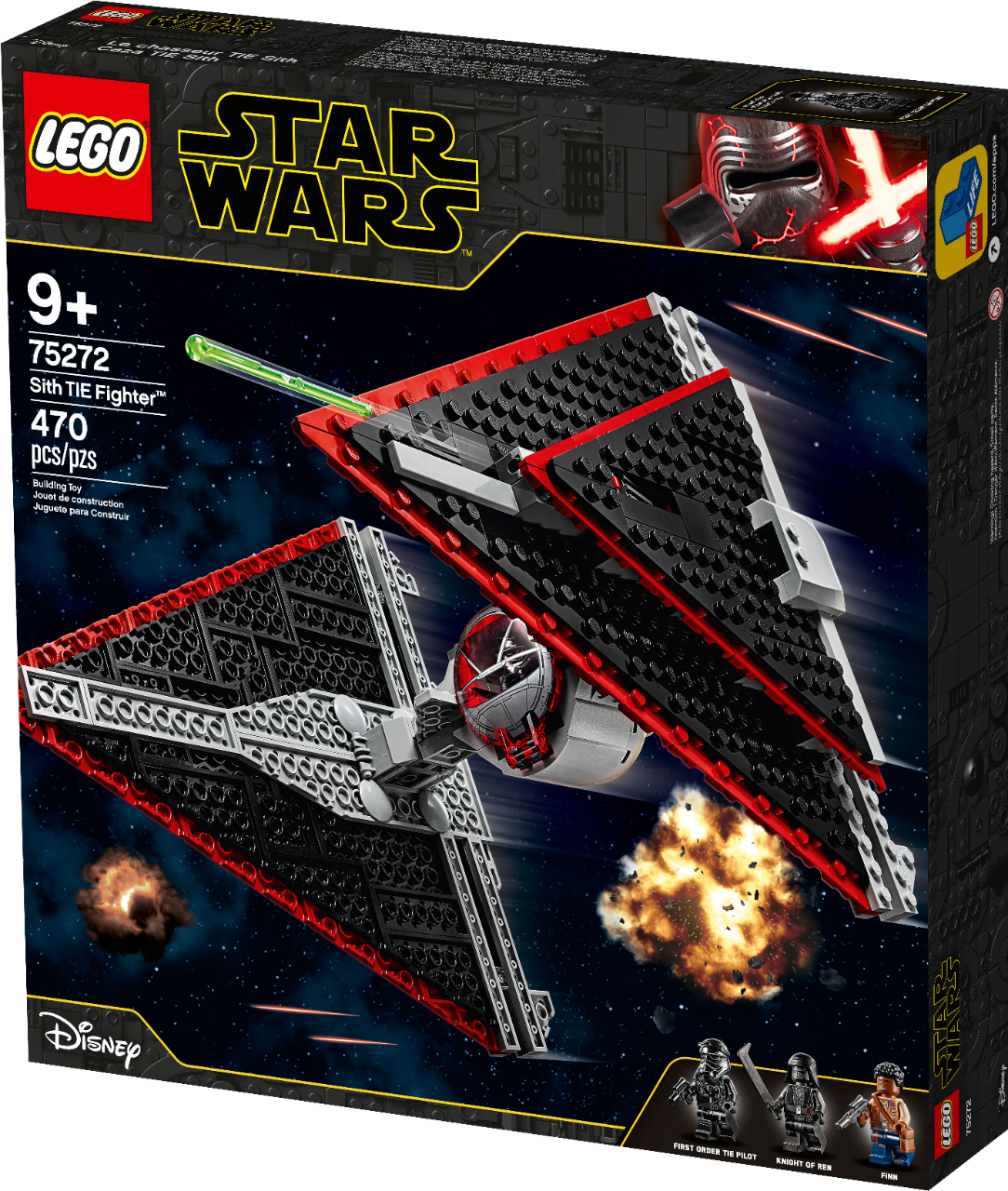 lego star wars tie fighter darth vader