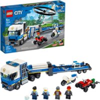 LEGO - City Police Helicopter Transport 60244 - Front_Zoom