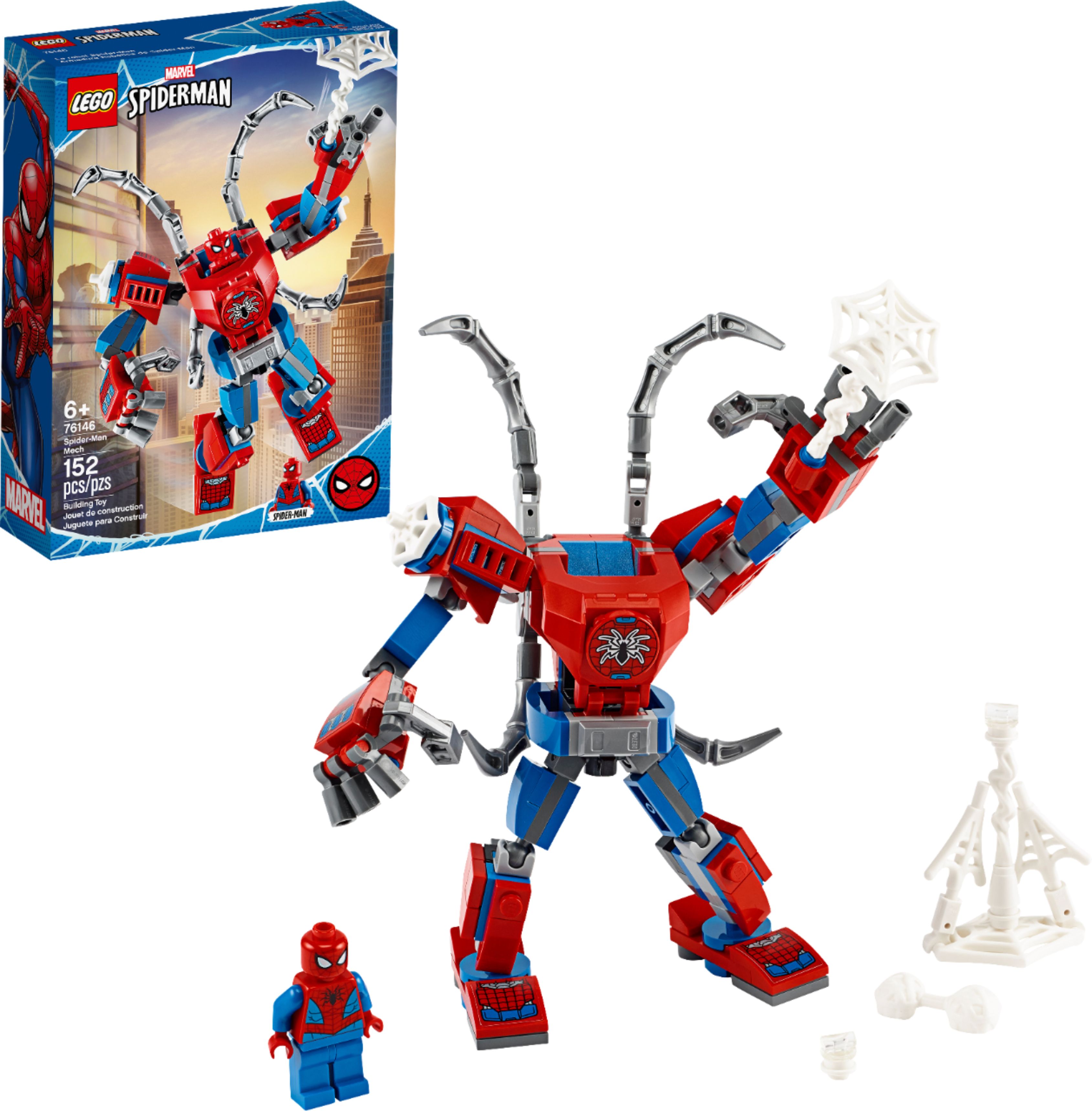 Best Buy: LEGO Marvel Spider-Man: Spider-Man Mech 76146 6289062