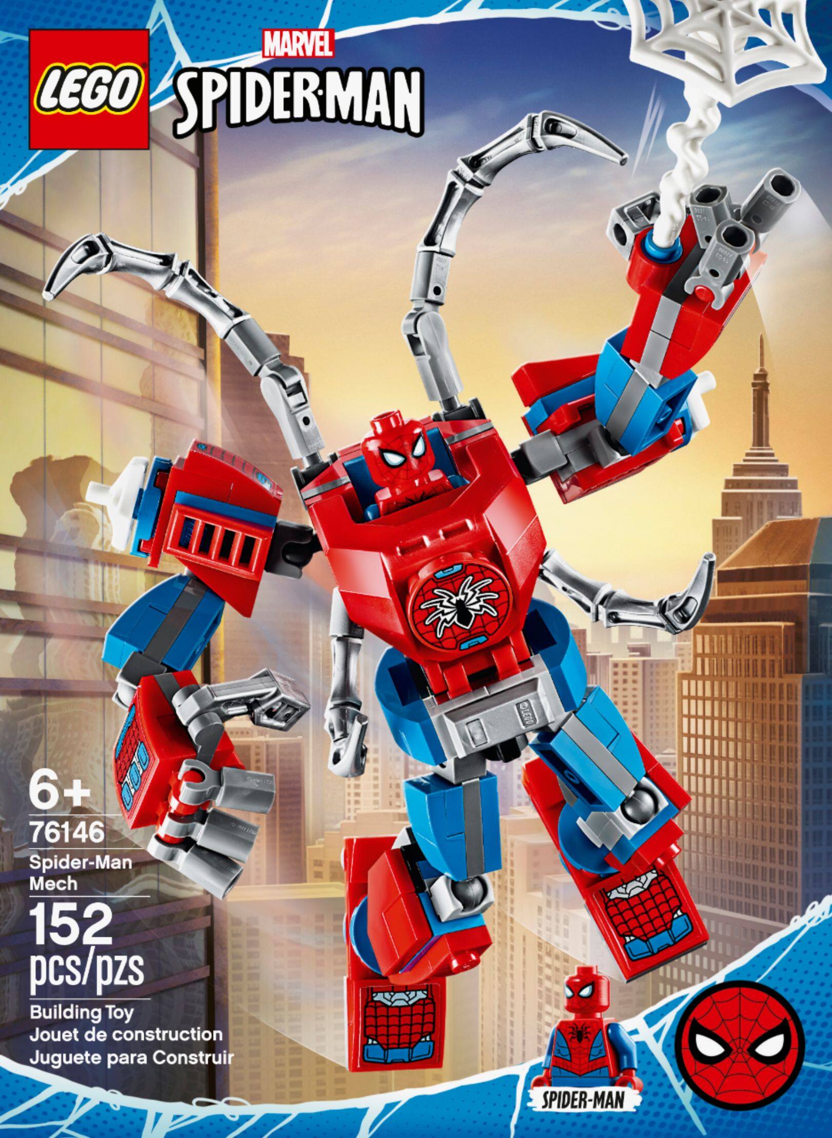 Lego best sale spiderman mech