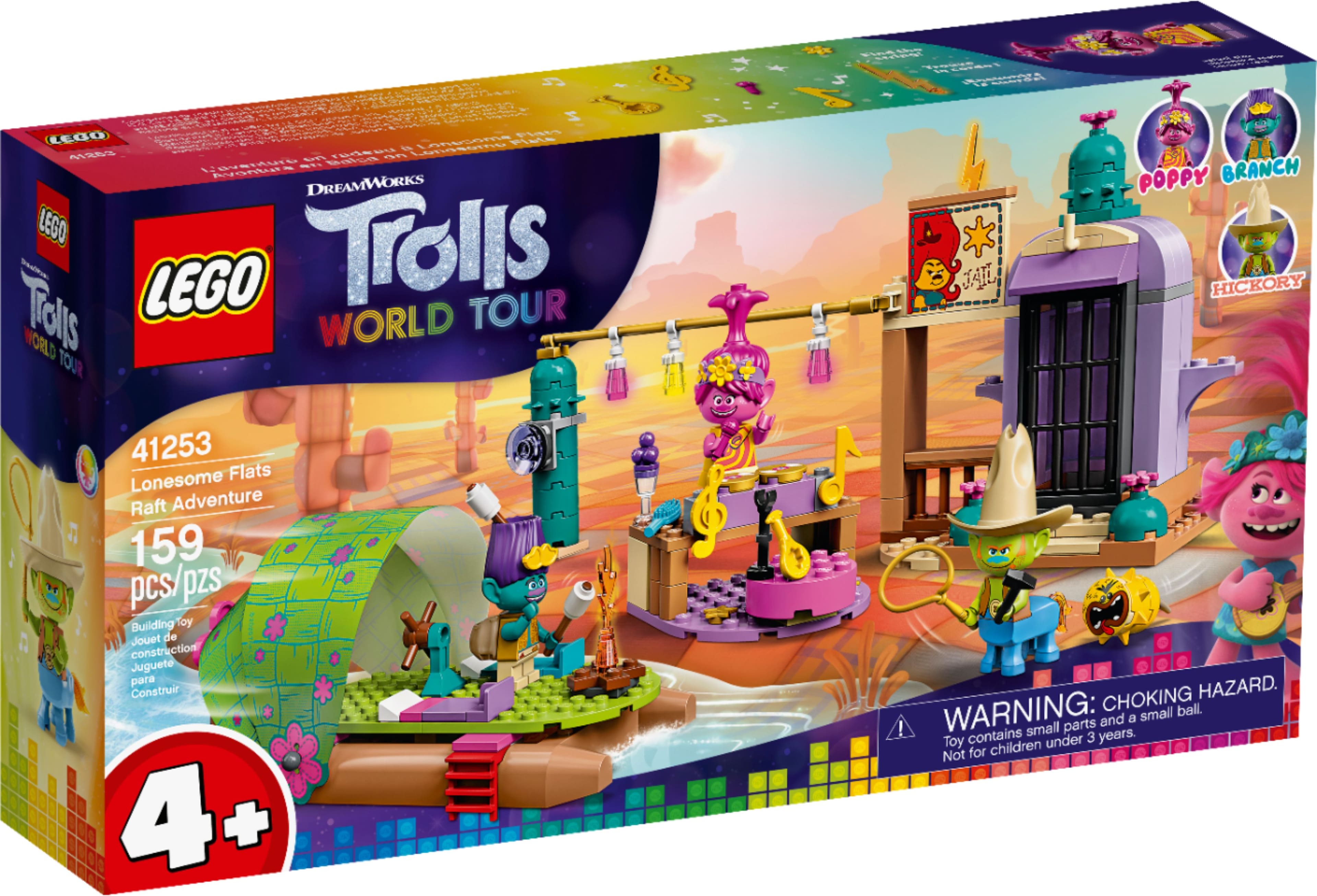 Angle View: LEGO - Trolls World Tour Lonesome Flats Raft Adventure 41253