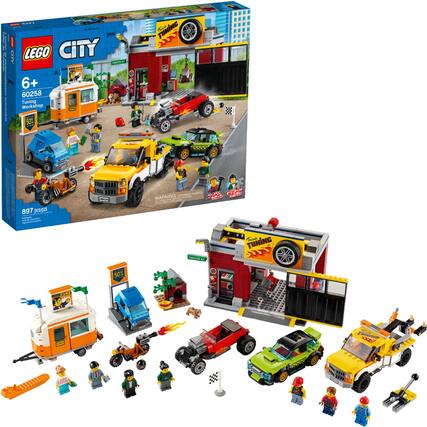 Front. LEGO - City Tuning Workshop 60258.