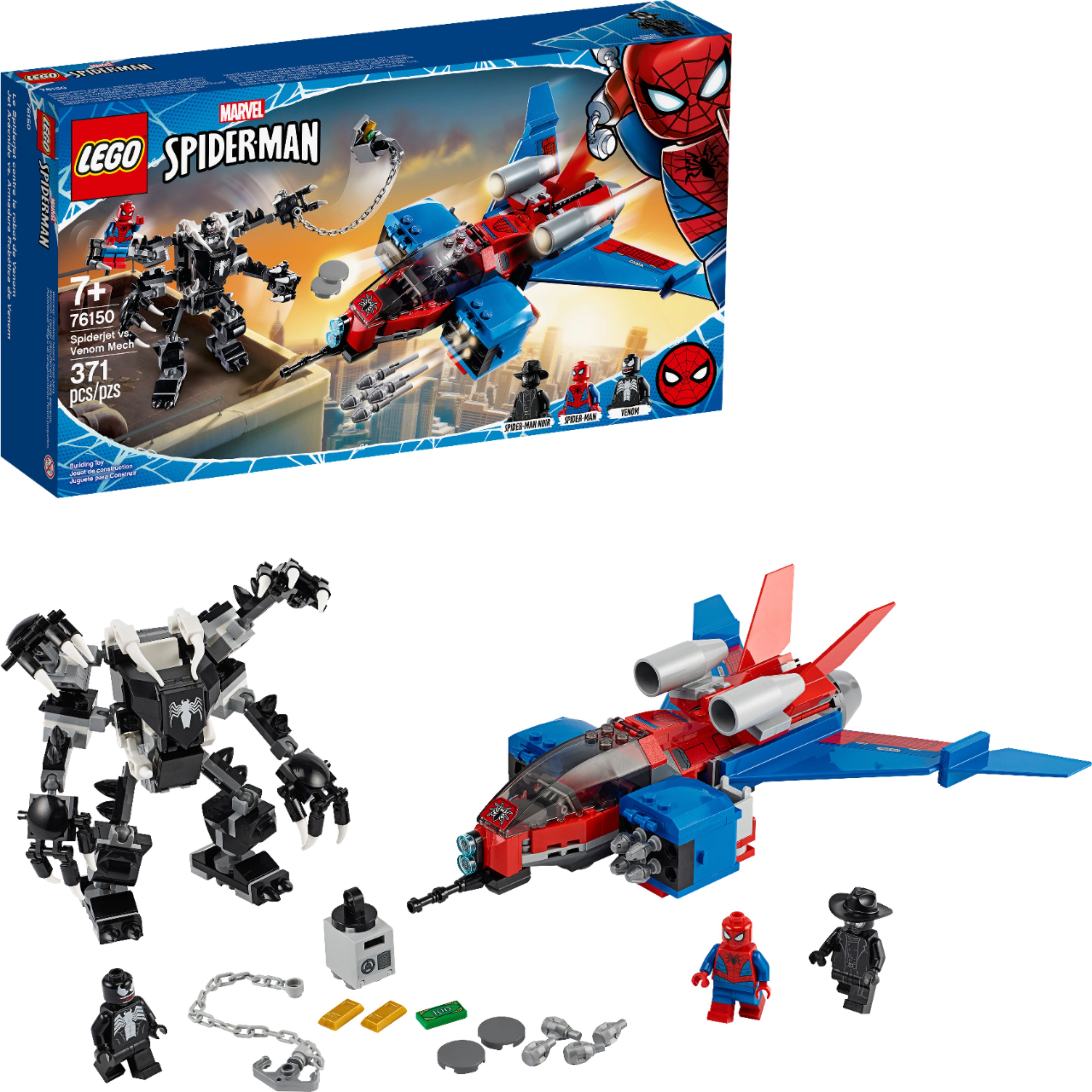 LEGO Marvel Spider-Man: Spider-Jet vs. Venom Mech 76150 6289070