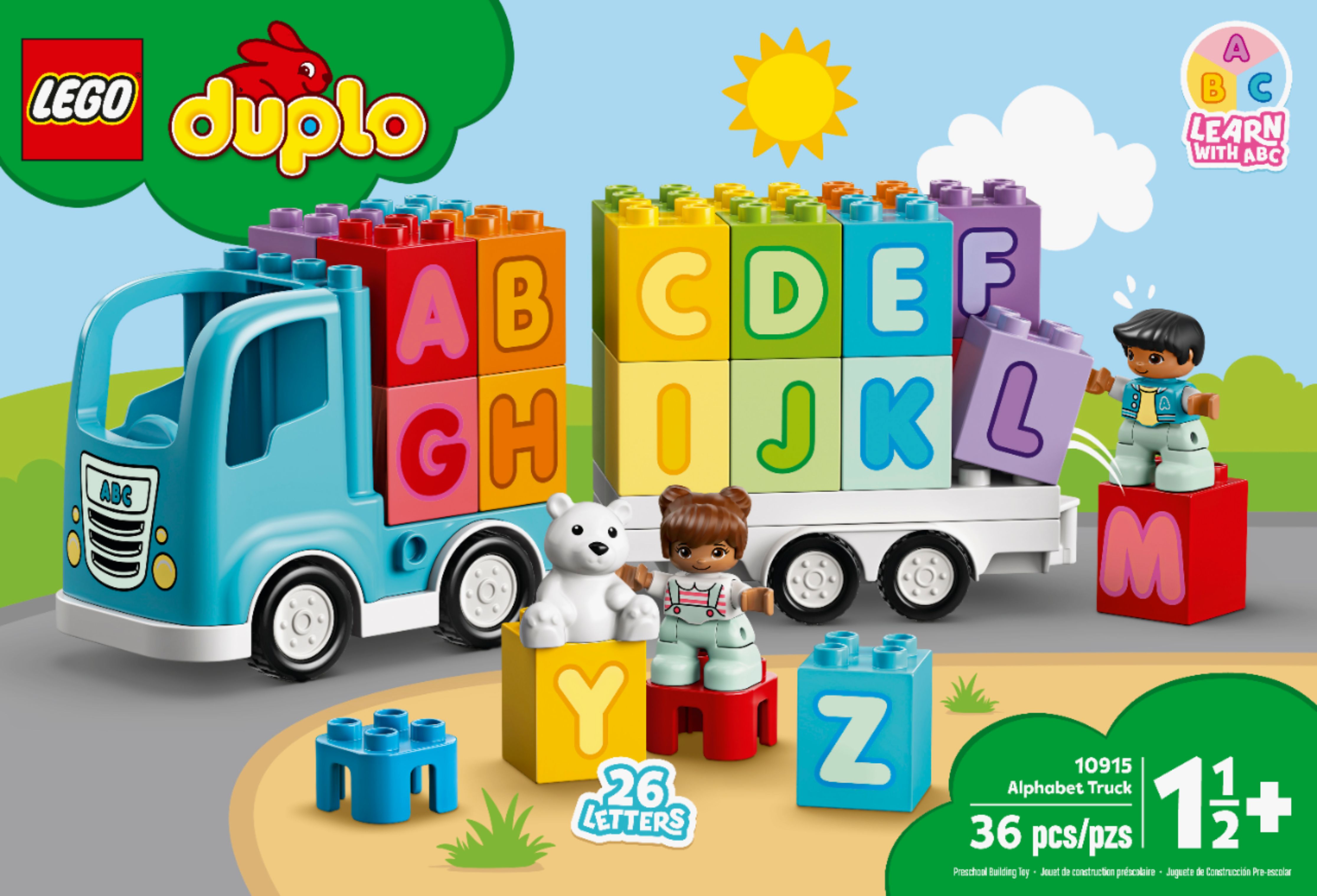 ALPHABET TRUCK LEGO DUPLO 10915 Brand New and Sealed