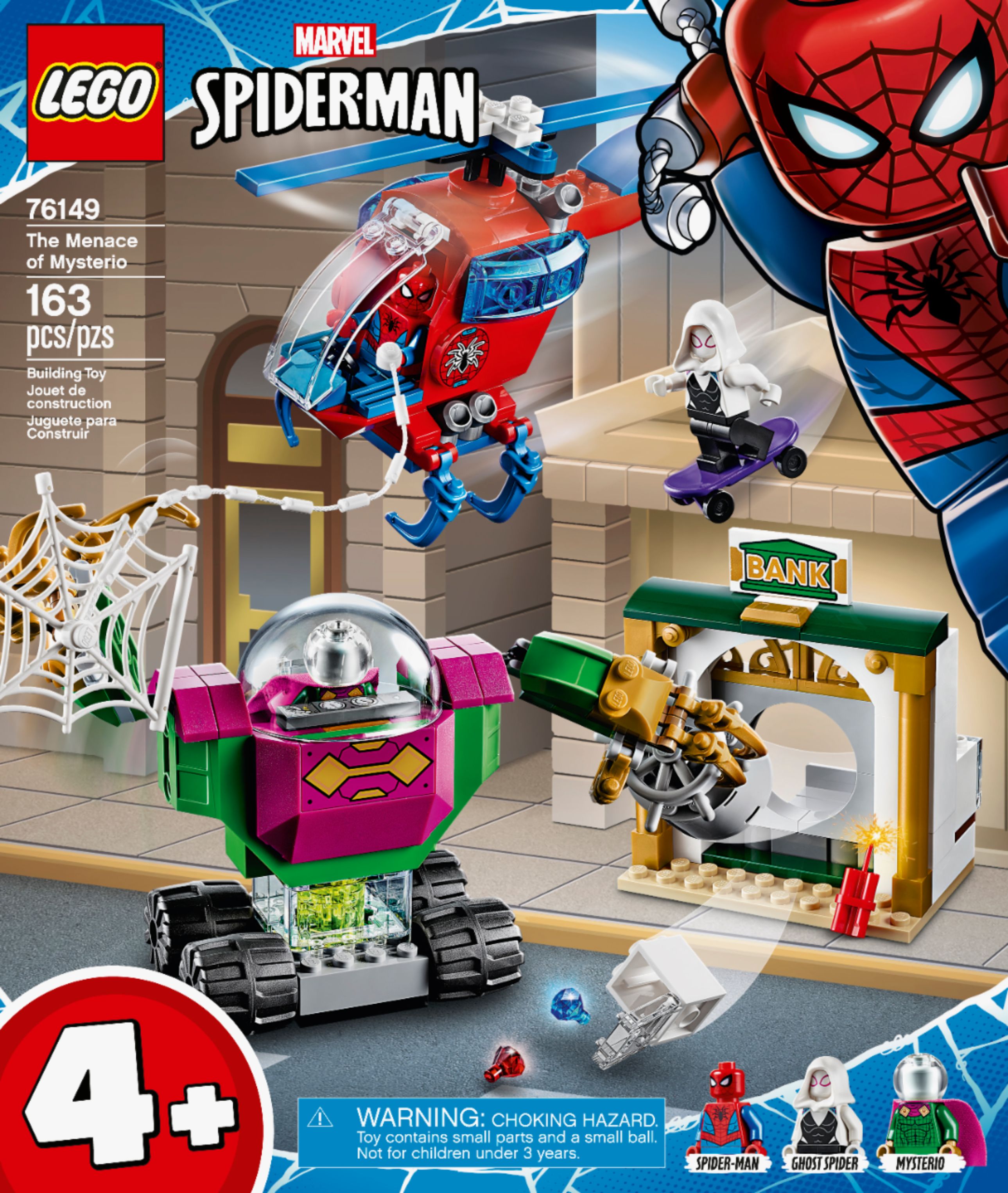 76149 for sale online LEGO The Menace   of Mysterio Super Heroes