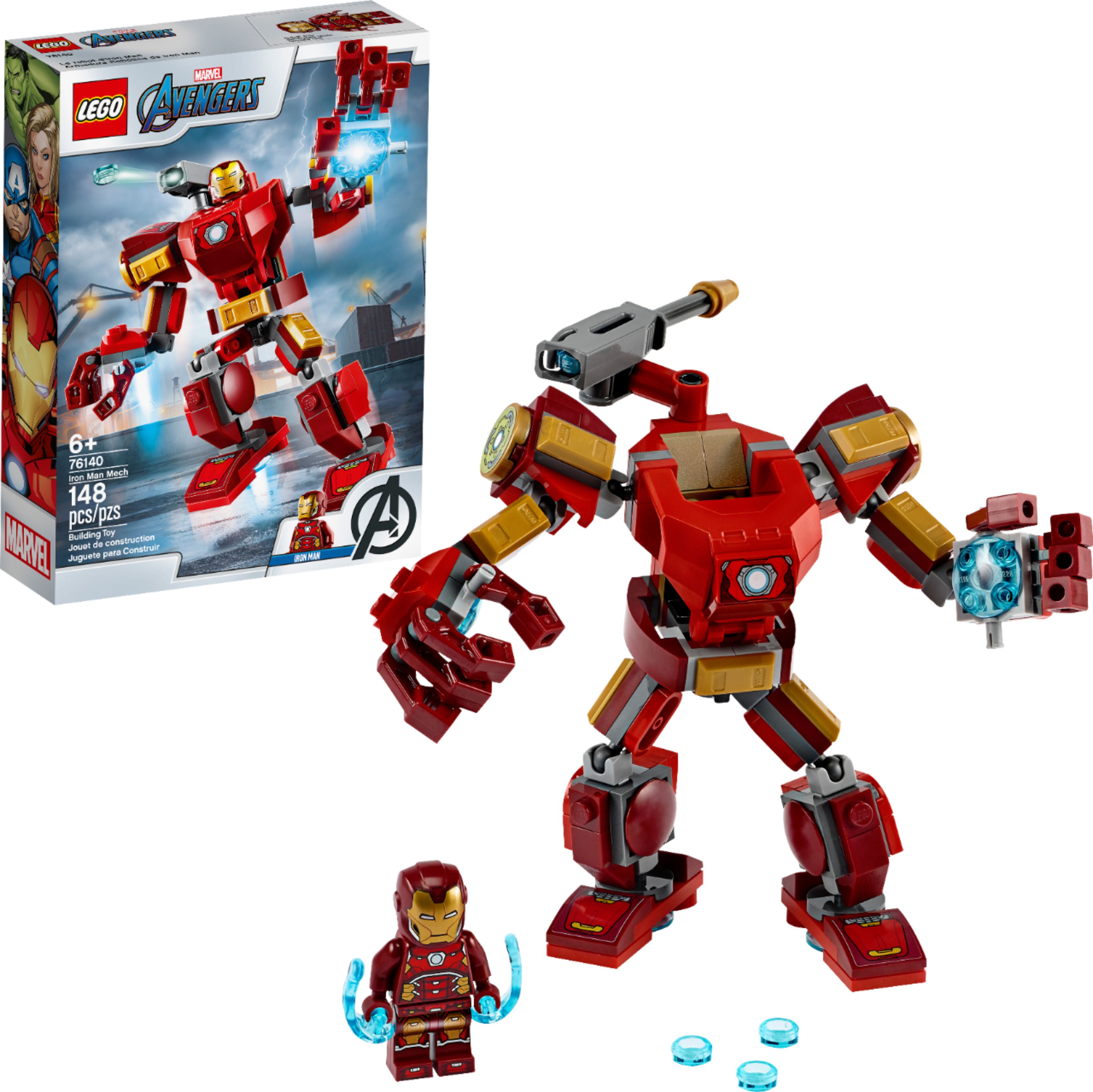 Best Buy LEGO Marvel Avengers Iron Man Mech 76140 6289052