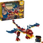 Front Zoom. LEGO - Creator 3-in-1 Fire Dragon 31102.