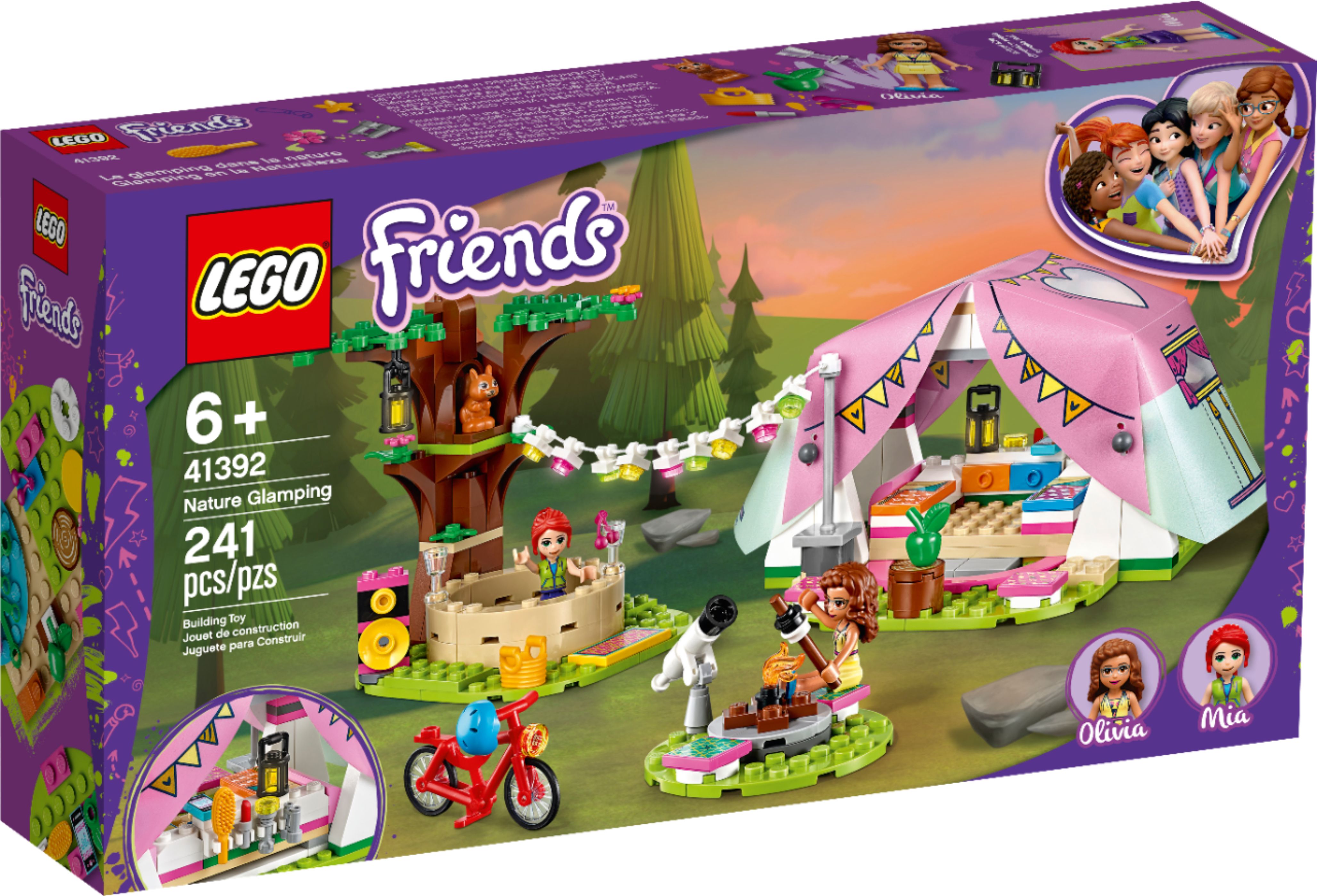 Angle View: LEGO - Friends Nature Glamping 41392