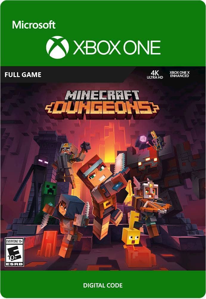 Front. Microsoft - Minecraft Dungeons.