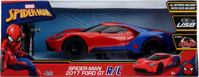 Front. Jada - Spider-Man 2017 Ford GT.