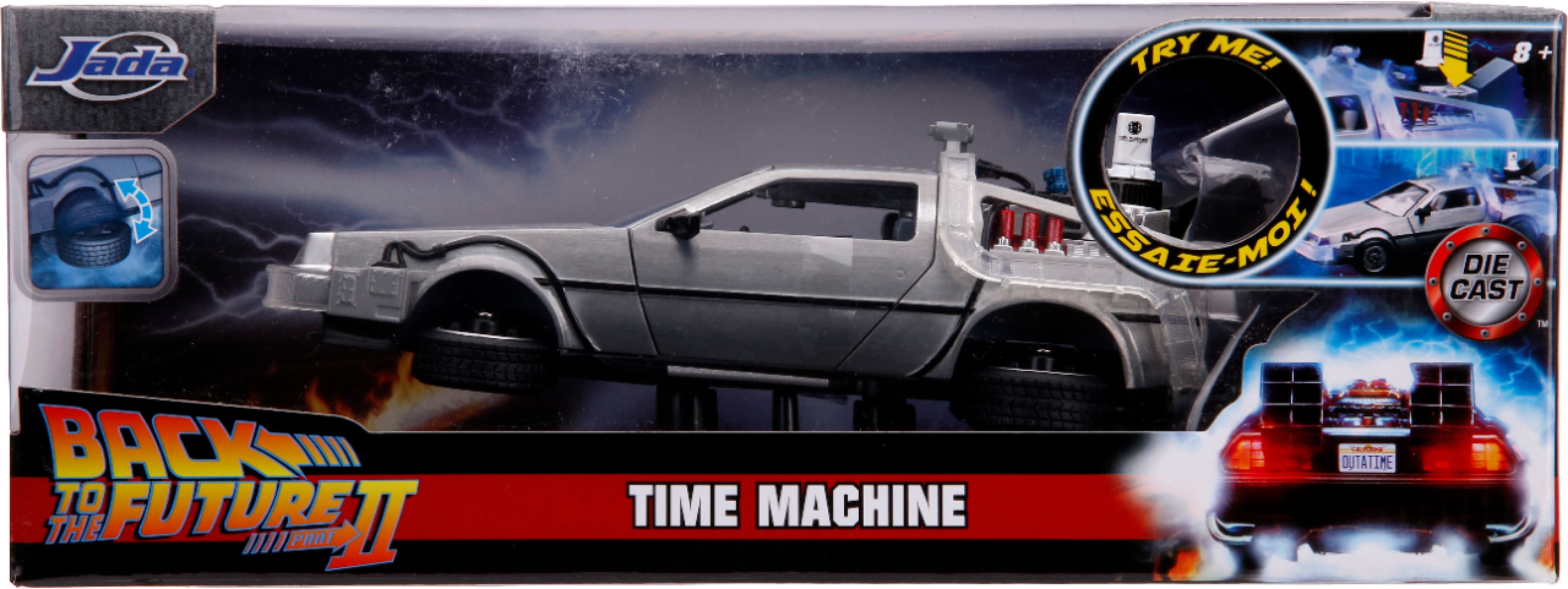 Jada 1:32 Back to The Future Part II Time Machine Diecast Car 