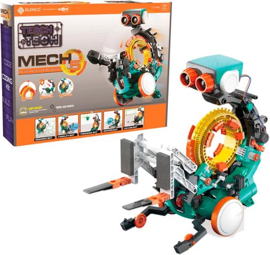 Teach Tech – Mech-5 Mechanical Coding Robot