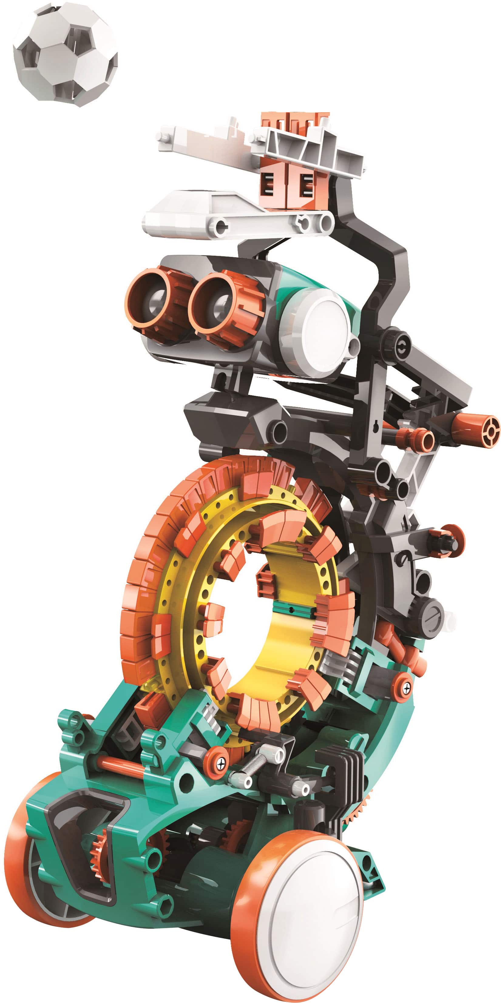 Alt View 13. Teach Tech - Mech-5 Mechanical Coding Robot.