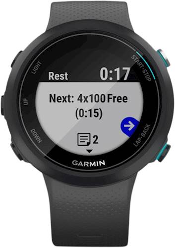 Garmin Swim 2 Smartwatch 42mm Fiber-Reinforced Polymer Slate 010-02247-00 -  Best Buy