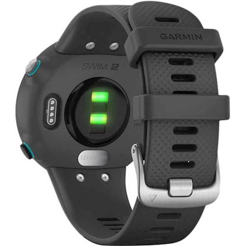 Garmin - Swim 2 Smartwatch 42mm Fiber-Reinforced Polymer - Slate With  Silicone Band