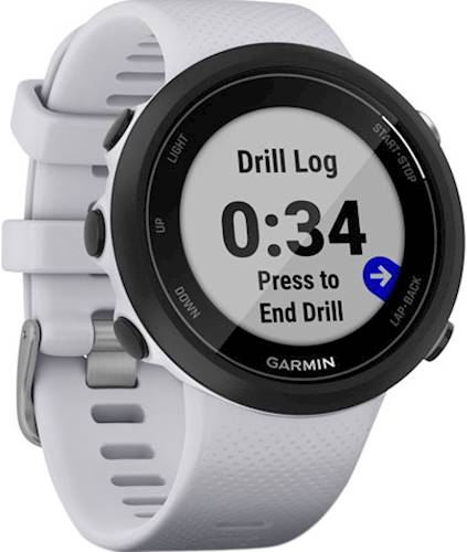 Garmin Swim 2 GPS Swimming Smartwatch Fitness Trackers with Wearable 4U  Power Pack Bundle (Slate)