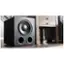 Left. SVS - 12" 550W Powered Ported Box Subwoofer - Premium Black Ash.