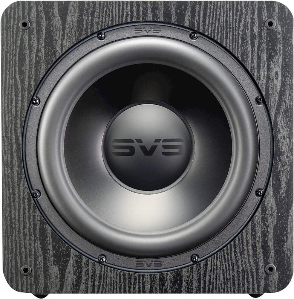 Front. SVS - 12" 550W Powered Subwoofer - Premium Black Ash.