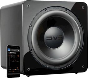 SVS - 12" 550W Powered Subwoofer - Gloss Piano Black - Front_Zoom