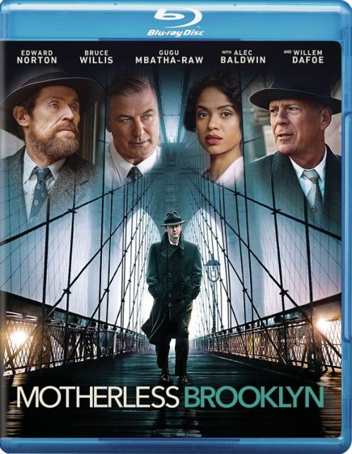 Front Standard. Motherless Brooklyn [Blu-ray] [2019].