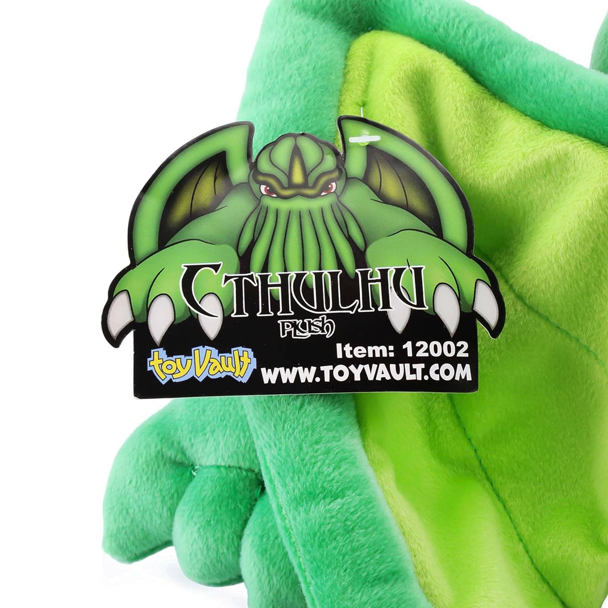 Cthulhu plush  
Item: 12002  
toyVault  
WWW.TOYVAULT.COM