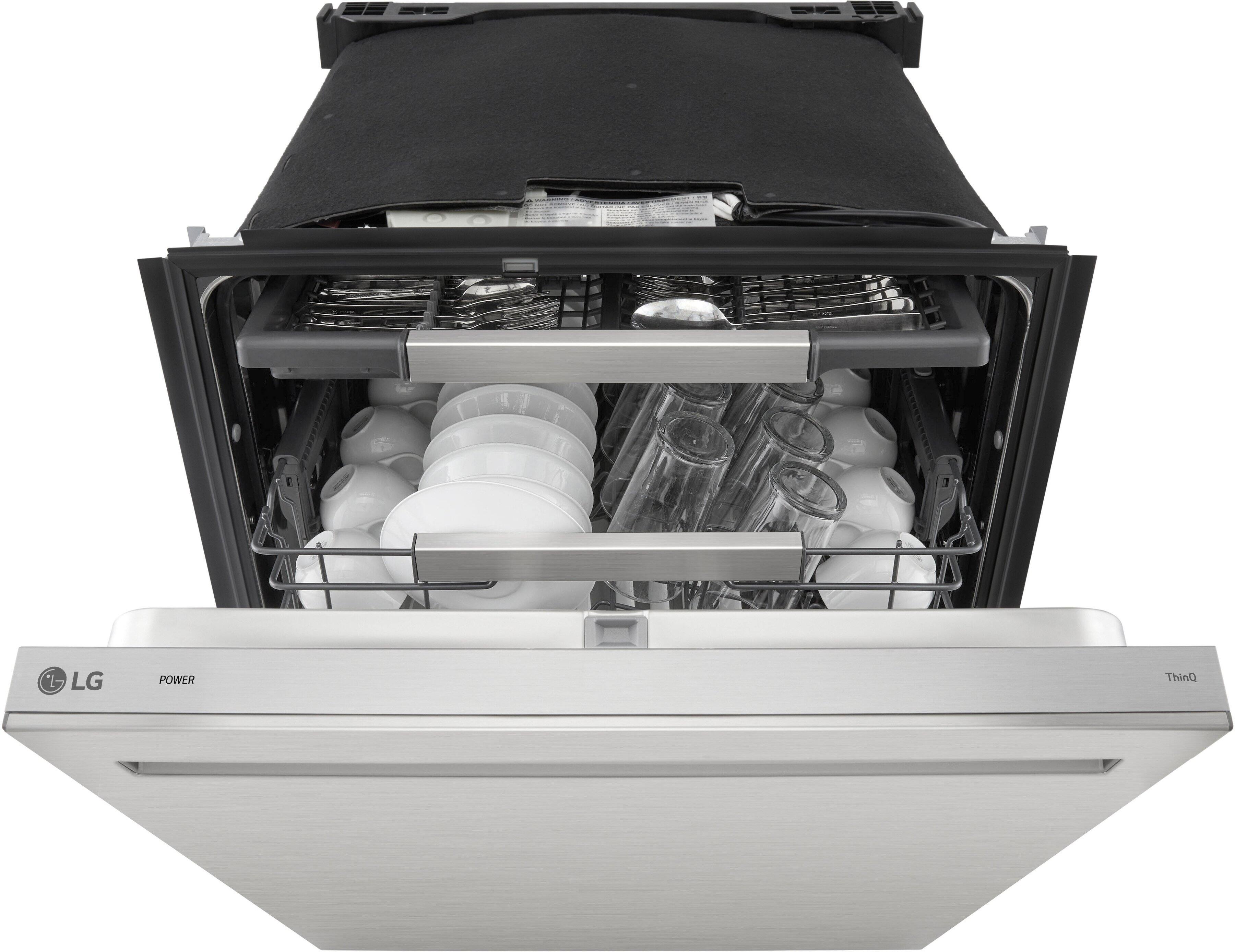 The text on the image is: "LG POWER ThinQ".