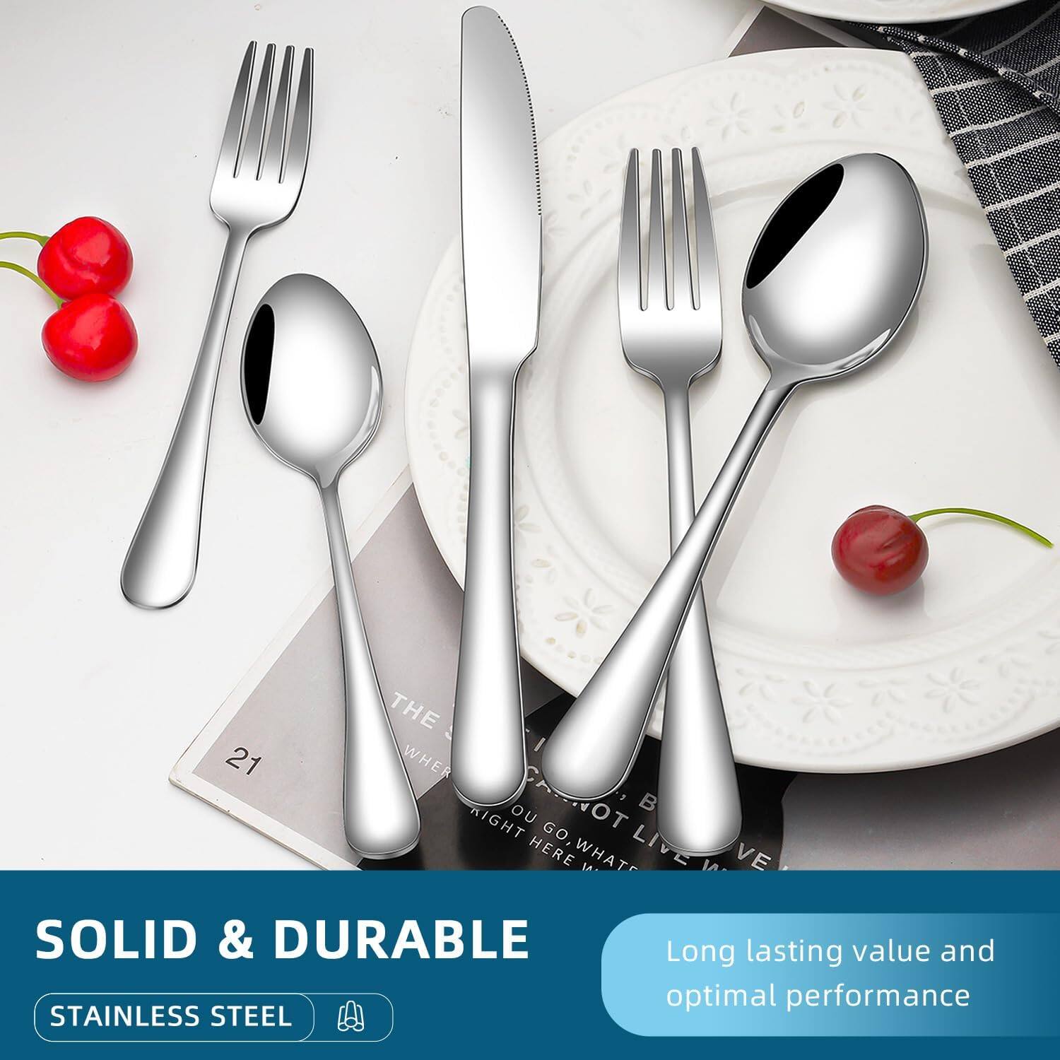 SOLID & DURABLE  
STAINLESS STEEL  

Long lasting value and optimal performance