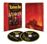 Front. Knives Out [SteelBook] [Includes Digital Copy] [4K Ultra HD Blu-ray/Blu-ray] [Only @ Best Buy] [2019].